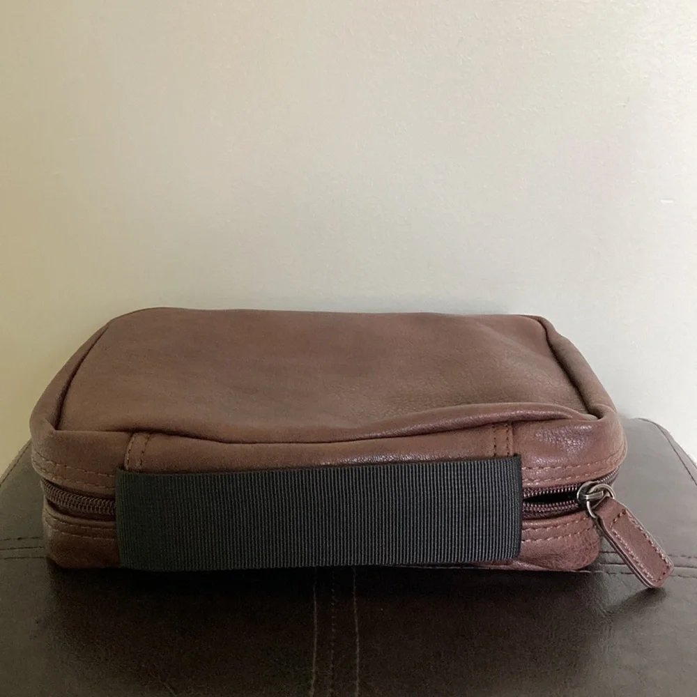 Levi Strauss & Co Brown Travel Toiletry Bag